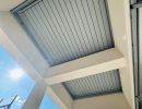 Bioklimatska pergola v obodni konstrukciji - Zagreb