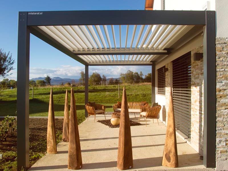 lamelna pergola misteral bioklimatska pergola bioclimatic design elegance terasa pergole pergolas tende bioklimatskapergola lamelnapergola ziprolo8d58972f3 efed 2919d5 de88b7387da6
