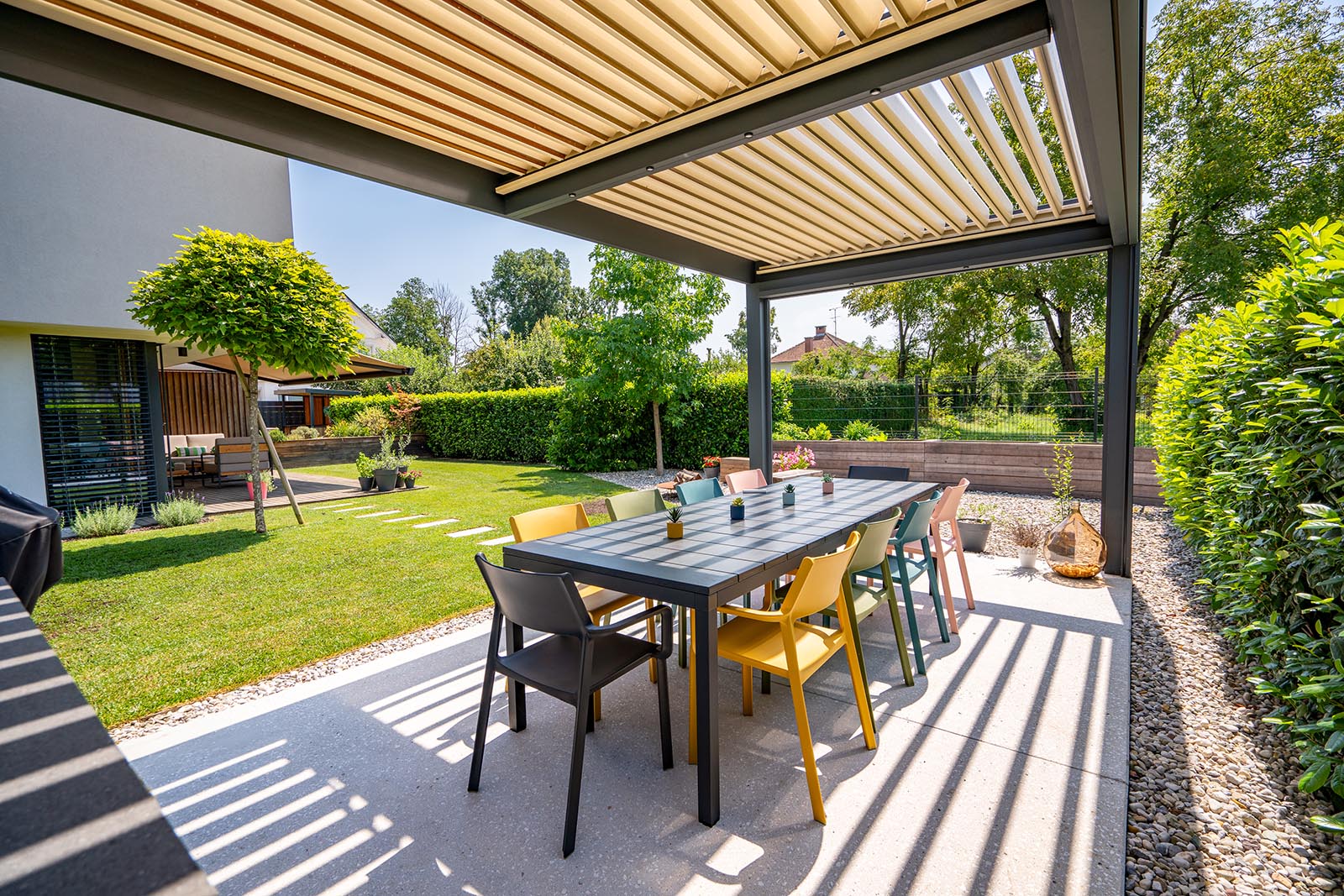 Bioklimatska lamelna pergola